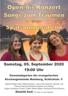 Songs an einem Spätsommerabend